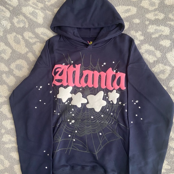 Cozy Blue and Pink Pajama Top - Picture 3 of 4